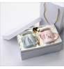 Corporate Luxury Christmas Marble gift set Wedding Souvenir Bridesmaid Couple Gift Mug Item Box Bag Set For Wedding