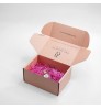 custom luxury small carton box boutique retail store packing box jewelry wig gift stamp clothes