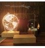 Innovation Unique products 2022 Factory Personalized DIY wood base gadgets electronic novelty gifts