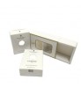 Eco-friendly gold foil art paper gift boxes packaging soap box with clear window carton packaging