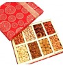 empty designer sweet diwali gift dry fruit box