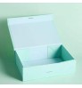 Custom Gift Box with Changeable Ribbon and Magnetic Closure for Luxury Packaging Sturdy Foldable Box