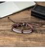 2pcs/set Fashion Men's Watch Bracelet Case Brand Quartz Watches Nice Birthday Gifts for Dad Boyfriend Gift Sets