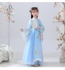 2021 Chinese style children Hanfu longuette Frivolous summer clothes