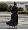 Wholesale 2022 Spring and Autumn New Dress Sexy Slim European Station Banquet Temperament Hepburn Maxi Dress Casual Dress