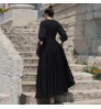 Wholesale 2022 Spring and Autumn New Dress Sexy Slim European Station Banquet Temperament Hepburn Maxi Dress Casual Dress