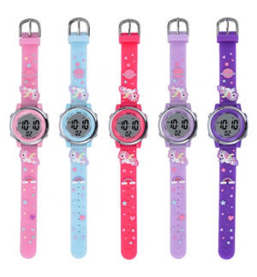 Watch Digital Watches Custom Wearable Devices Sport Cartoons Children Waterproof Watch Children's Digital Kids Water Resistant Watches Reloj For Boys