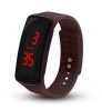 Sports led Digital Display touch screen watch belt silicone bracelets LED Touch Watch