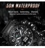 Japan Movement LED Display Sport OEM Watches Custom Logo Men Wrist Waterproof Reloj Digital Watches