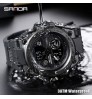 Men Waterproof Watch Fashion Lxxury brand Sports Watch Mens Wrist Analog Digital Watch