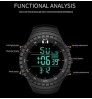 SENORS Sport Watch Men Outdoor Digital Watches LED Electronic Wristwatch Military Alarm Male Clock Digital