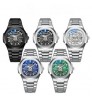 Men Stainless steel Watch Customized Case Fashion Watch Automatic Mechanical Watch