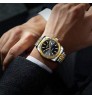 mens watch stainless steel mechanical watch