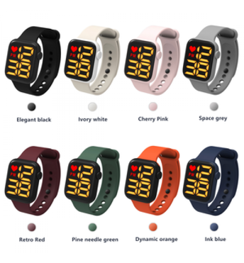 Custom Fashion Touch Screen Watches Sports Silicone Band Day Date Electronic Watches reloj hombre led digital Watch for Men