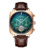 YD Hot Selling Product Ailang 8655 Square Mechanical Watch Business Men Watch Hollow Mechanical Watch