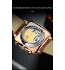 YD Hot Selling Product Ailang 8655 Square Mechanical Watch Business Men Watch Hollow Mechanical Watch