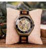 BOBO BIRD New Arrival Stainless Steel Automatic OEM Watch Mechanical Wood Watches Waterproof Custom Logo Watch for Man