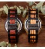 BOBO BIRD New Arrival Stainless Steel Automatic OEM Watch Mechanical Wood Watches Waterproof Custom Logo Watch for Man