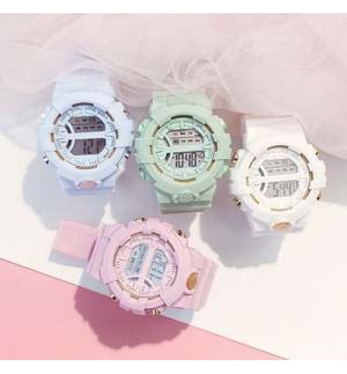 Fashion Unisex Silicone Waterproof Sports Student Girls Kids Led Watches Electronic Digital Watch For Boys Relojes Digitales