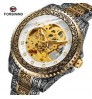 Forsining Popular Design automatic skeleton mechanical watch