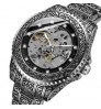 Forsining Popular Design automatic skeleton mechanical watch