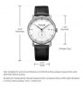 New Men's Automatic Watch Unisex Classic Bauhaus Mechanical Watch Curved Mirror Waterproof Casual Dress Watches FM506