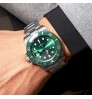 Men's Waterproof Full Stainless Steel Japan Movt Automatic Mechanical Diver Watch