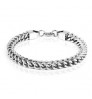 2022 Fashion Vintage Stainless Steel Silver Bracelets for Men