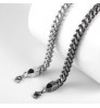 2022 Fashion Vintage Stainless Steel Silver Bracelets for Men