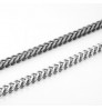 2022 Fashion Vintage Stainless Steel Silver Bracelets for Men