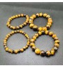 Stone Beads Bracelets Jewelry 6/8/10/12MM Mens Tiger Eye Bracelet