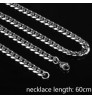 Wholesale Fashion Classic Stainless Steel Cuban Link Chain Necklace for Women Men Jewelry