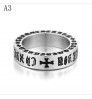 New Hand-woven Women Fashion Vintage Jewelry Punk Adjustable Mens Rings Stainless Steel Jewelry Hip Hop Punk Ring