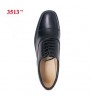 flat lace up black genuine leather formal men oxford dress shoes