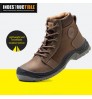 Cowhide breathable wear-resistant labor protection shoes men safety shoes waterproof boots for men work