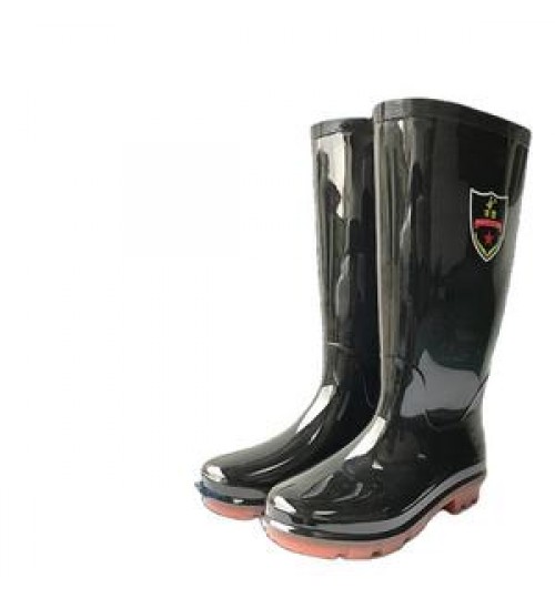 Shoes New Rubber Rain Boots Men Gumboots Non-slip Fishing Boots Galoshes Water Shoes