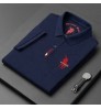 100% Cotton Men's Blank Golf Polo T Shirts Embroidered Logo Plain Short Sleeve Casual Polo Shirts