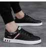 2022 Latest Sport Breathable, Leather Men's White Flat Sneakers Casual man's sport shoes factory price casual Shoes /