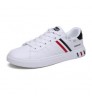 2022 Latest Sport Breathable, Leather Men's White Flat Sneakers Casual man's sport shoes factory price casual Shoes /