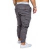 Most Popular Solid Color Cotton Men's Casual Trousers Fashion Men's Slim Pants