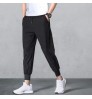 Men's Autumn Leisure Fitness Jogging Pants High Stretch Sports Pants Mens Sweatpants Casual Polyester / Nylon Pockets Decorated