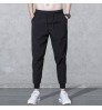 Men's Autumn Leisure Fitness Jogging Pants High Stretch Sports Pants Mens Sweatpants Casual Polyester / Nylon Pockets Decorated