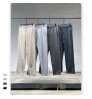 2021 autumn new men's wear side Terry lower leg split wash cotton fashion brand Men's jogger pants