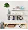 mdf furniture decorative wooden wall mounted Floating shelf