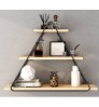 2021 New Design Modern Iron Home Living Room Parts Decoration Furniture Wall Shelf