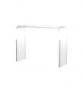 Luxury Clear Acrylic Curved Table U-shape Acrylic Furniture For Home Decoration