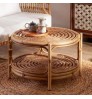 Balcony Rattan Coffee Table Decoration & Furniture For Your House // Axel + 84 38 776 0892