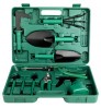 Customized Portable Garden Work Tools Set Gardening Tools for Home Use useful green garden Plastic box set