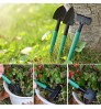 Customized Portable Garden Work Tools Set Gardening Tools for Home Use useful green garden Plastic box set