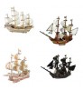 Diy Toy Professional Supply Sales Diy Toy Sailboat Shape 3D Puzzle For Adults